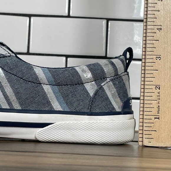 Sperry Pier Wave LTT Sneaker Womens Size 8.5 Shoes Navy Multicolor SeaCycled - Picture 10 of 13